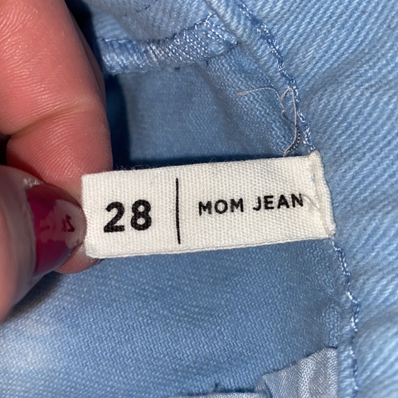 Blue Tie-dye Pacsun Mom Jeans - Picture 5 of 6